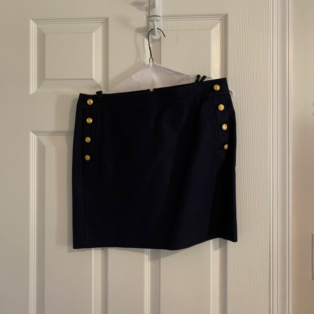 Jcrew Navy Skirt